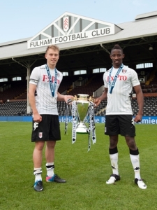 Fulham won the Barclays U18 Premier League trophy last season.