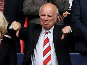 Greg Dyke issued a huge warning for the future of English football. (Image: Independent)